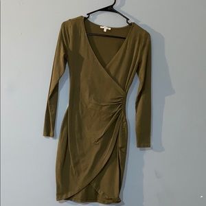 Olive dress from CHARLOTTE RUSSE